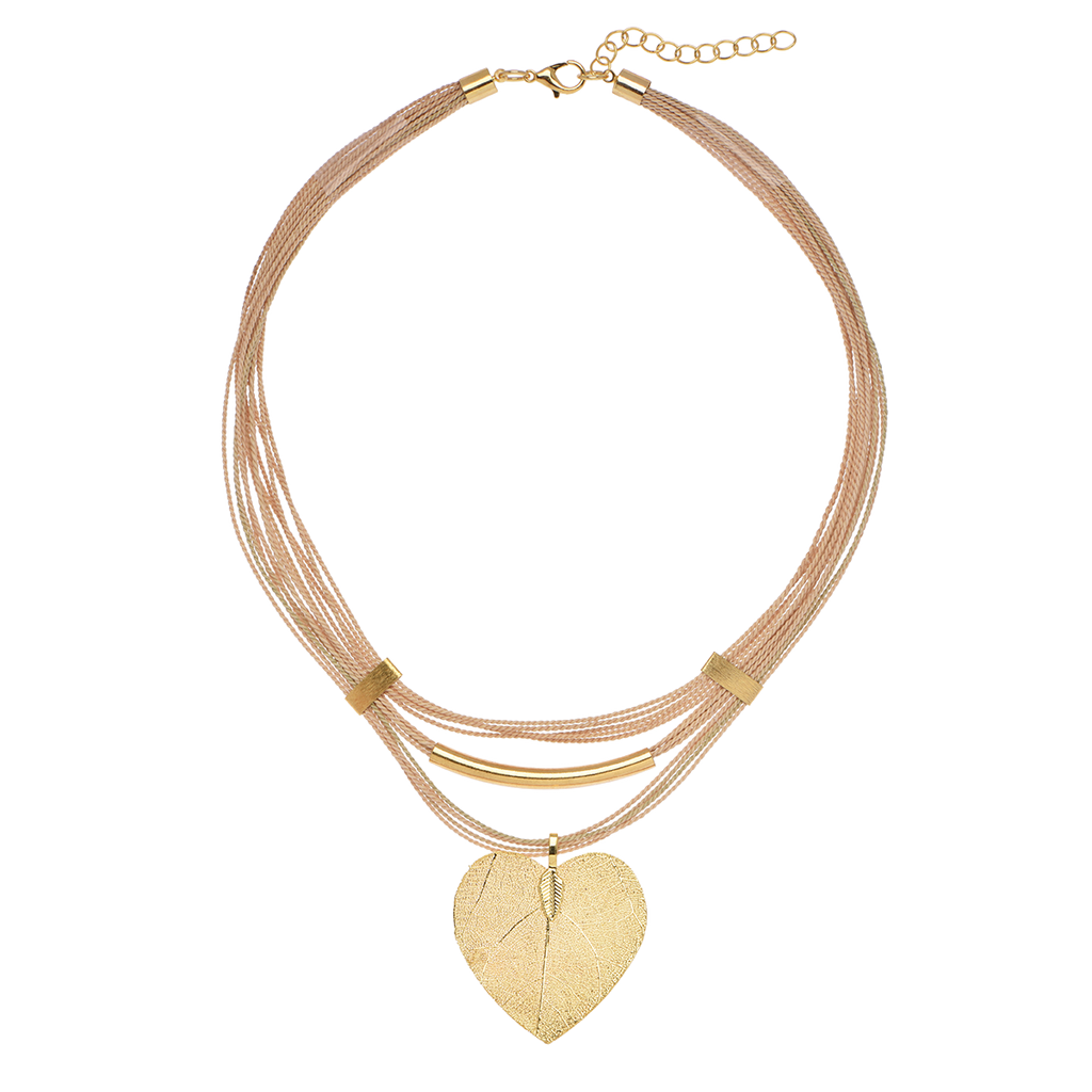 COLAR BURITI IPOMOEA ESQUELETIZADA