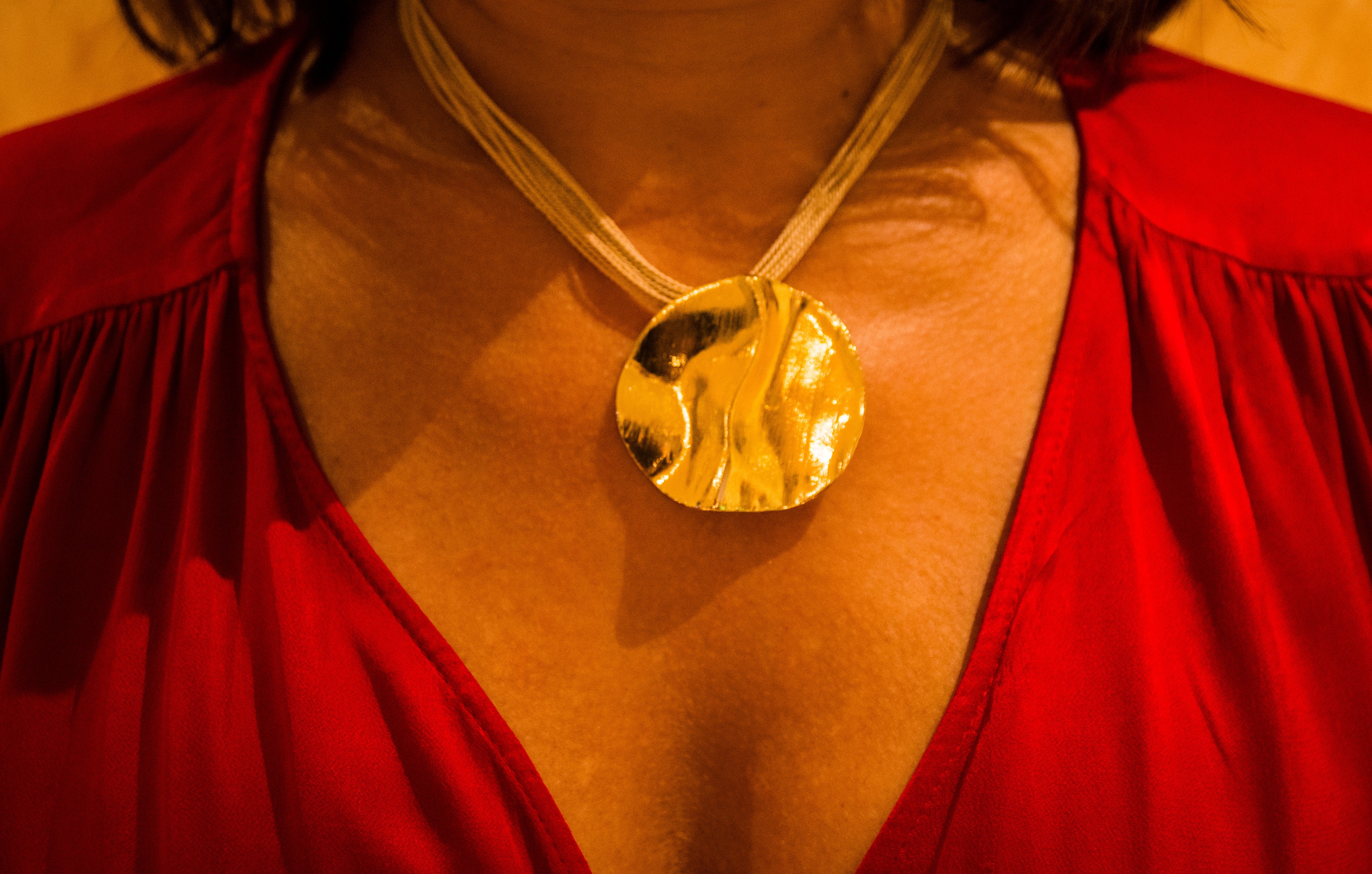 MAXI COLAR ANEL DE FOGO